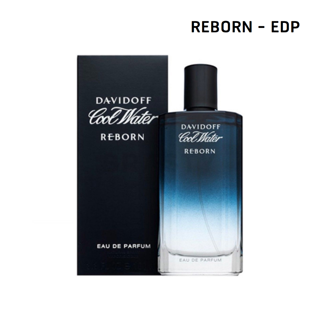 (Reborn - EDP)  Davidoff Cool Water Reborn Men EDP 100 ml กล่องซีล