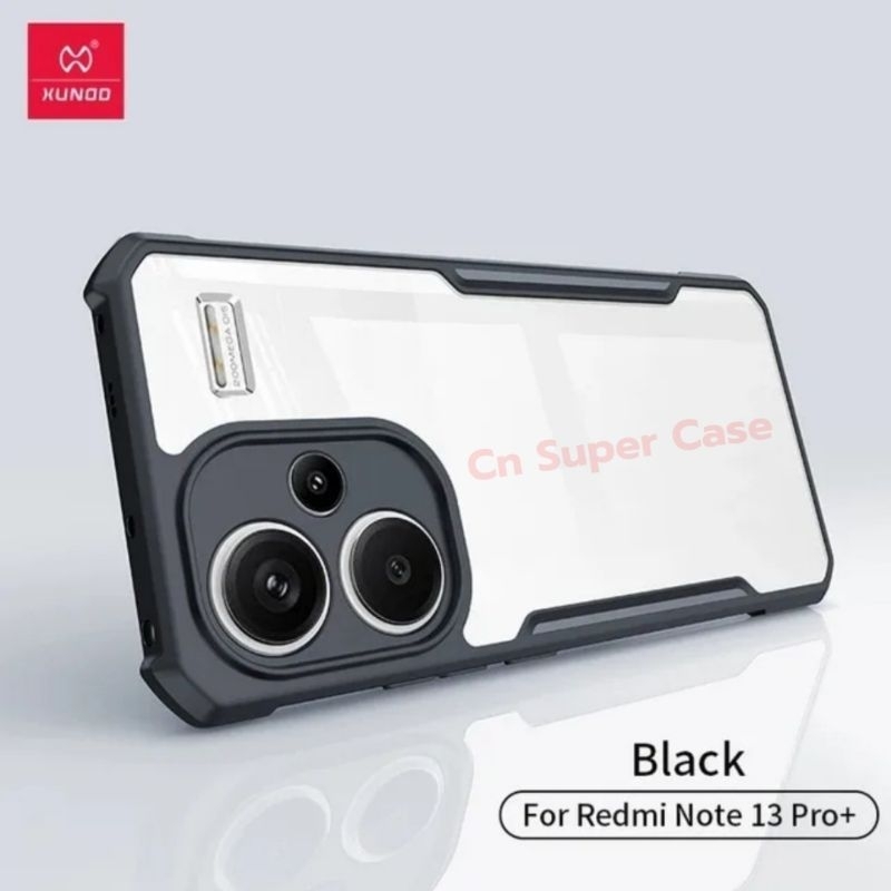 XUNDD เคส สำหรับ Redmi Note 13 Pro Plus เคสกันกระแทก คลุมกล้อง ขอบยาง TPU หลังใส [ พร้อมส่งไทย ]