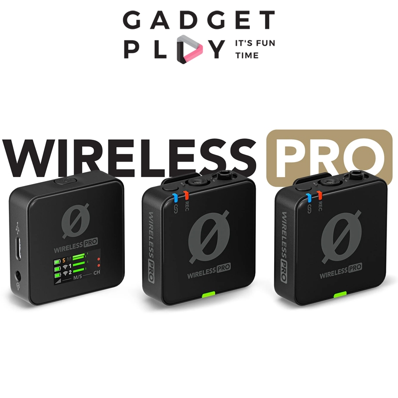 [กรุงเทพฯ ด่วน 1 ชั่วโมง] Rode Wireless Pro Wireless System  Compact Microphone **สินค้าประกันศูนย์ไ