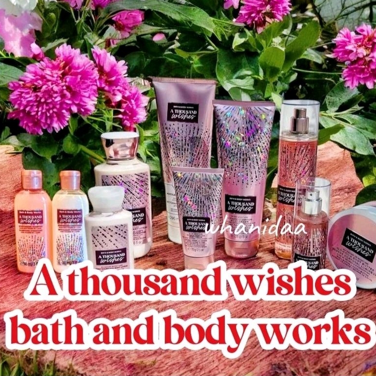 bath and body works กลิ่น A thousand wishes ของแท้ 100% จาก อเมริกา