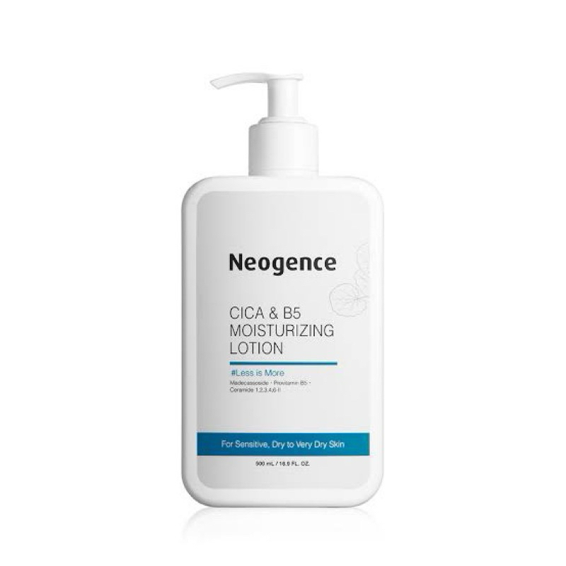 neogence cica & B5  moisturizing lotion โลชั่นไต้หวันตัวดัง