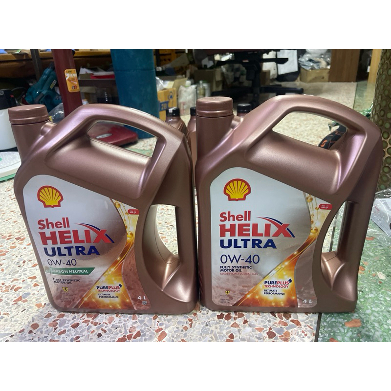 น้ำมันเครื่อง Shell HELIX ULTRA OW-40 สำหรับเครื่องยนต์เบนซิน