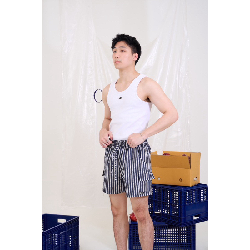 Poplin Stripe Pant