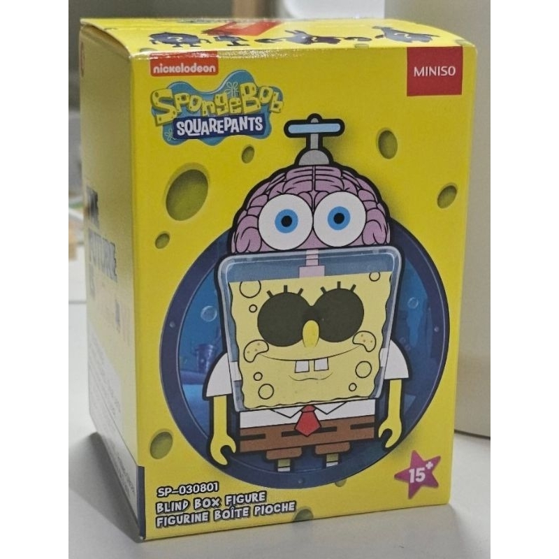 Miniso Spongebob SquarePants กล่องแกะแล้ว ห่อมีทั้งยังไม่ได้แกะ และ แกะ แล้ว