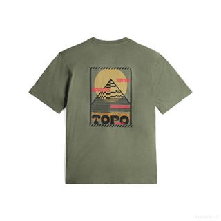 Topo Designs เสื้อยึด รุ่น VIRTUAL PEAK TEE
