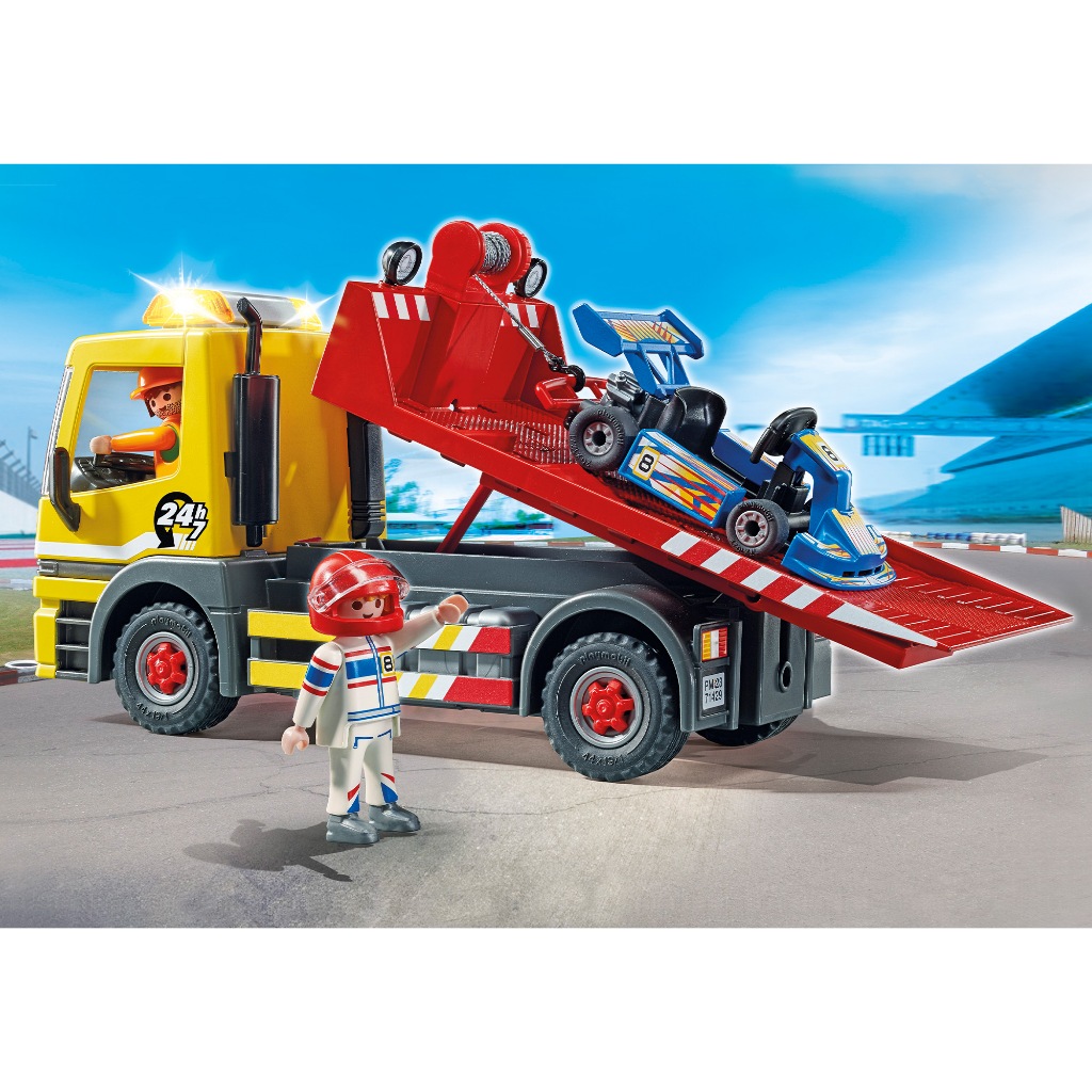 Playmobil 71429 Promo Pack Towing Service แอคชั่นฟิกเกอร์ โปรโมแพ็ค รถบริการลากจูง