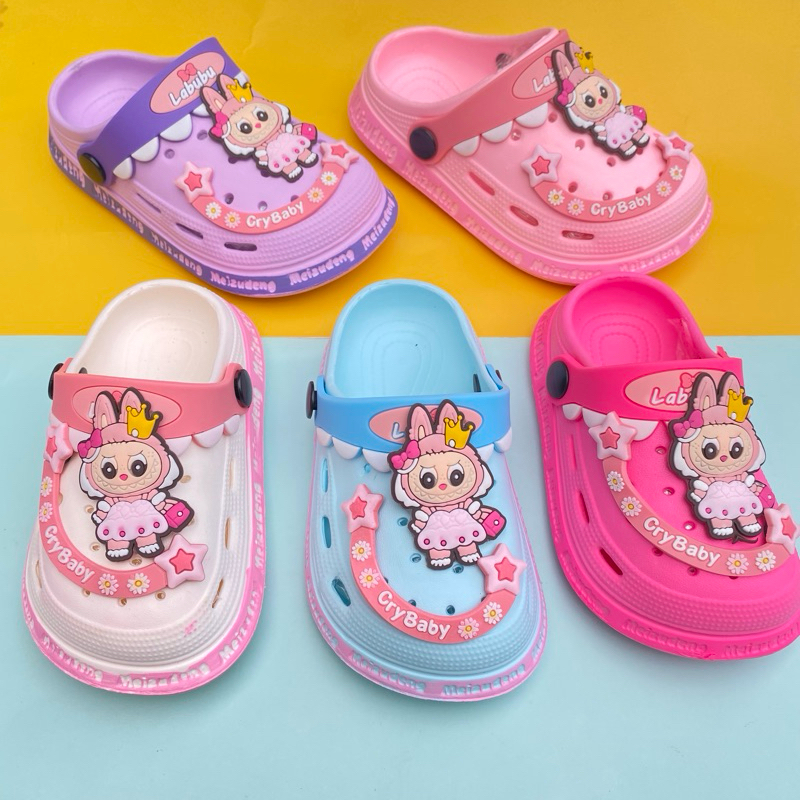 รองเท้าหัวโตเด็ก_รองเท้าลาบูบู้น่ารักมากค่ะ มาใหม่พร้อมส่ง