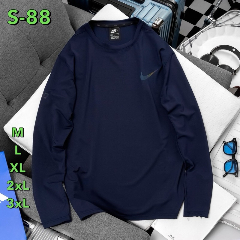 เสื้อยืดคอกลมผู้ชาย แขนยาว AD68