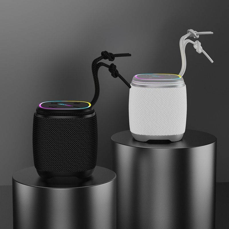 ลำโพงบลูทูธไร้สาย Mini Speaker K7 กำลังขับ 10W มีไฟ RGB เสียงดีใส คมชัด พกพาสะดวก รับประกัน 1 ปี