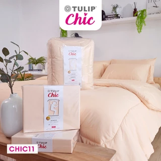 TULIP CHIC สีพื้น CHIC11 ชุดผ้าปู ผ้าห่มนวม ให้ความมินิมอล สัมผัสนุ่มไม่ระคายผิว