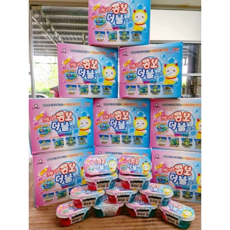 ลูกโป่งเป่ากินได้ 1 แพ็ก บรรจุ 12 กล่องย่อย(แถมหลอดดูด)exp.28/03/25