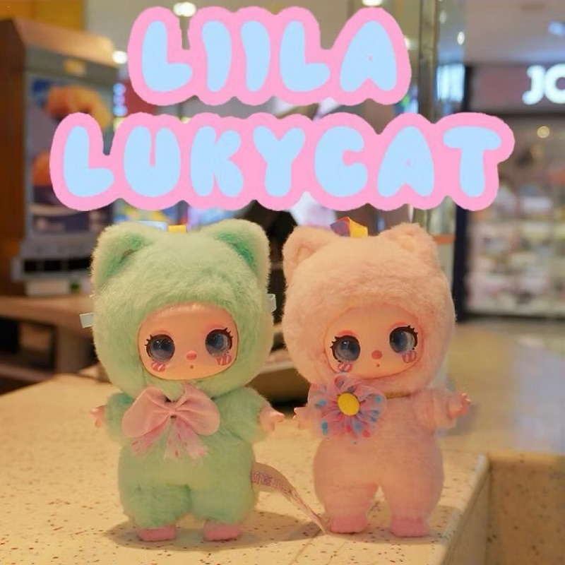 พร้อมส่งจากไทย ของแท้100%ส่งตรงจากโรงงาน Liila lucky cat น้องเป็นพวงกุญแจ น่ารักมาก
