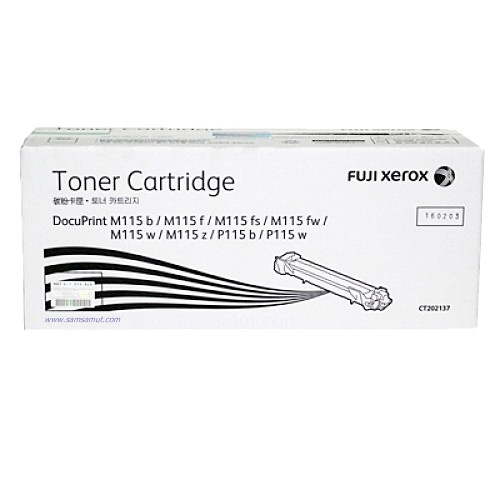 Original CT202137 Fuji Xerox ตลับหมึก โทนเนอร์ แท้ m115b , m115f , m115fs , m115fw ,p115b , p115w ดำ