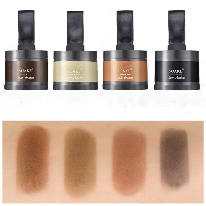 แป้งเงาผม แป้งแฮร์ไลน์ แป้งแฮร์ไลท์ สำหรับปิดเหม่ง ผงแฮร์ไลน์ ผงปิดหน้าผาก ปกปิดขมับ ปิดผมบาง ผมหงอก หัวเหม่ง - รูปที่ 5