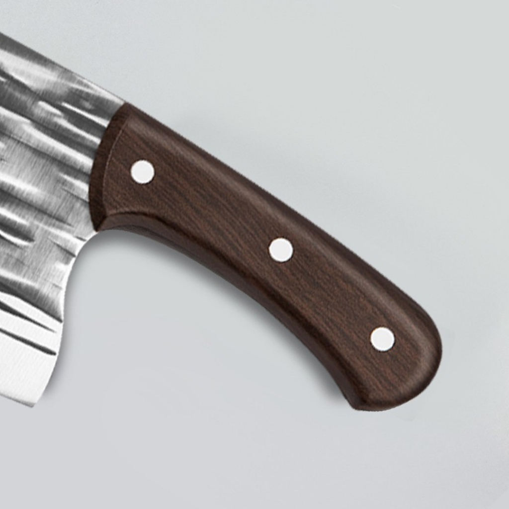 มีดหั่นหมู มีดทำครัวมีดแล่ รุ่นบาง ถูก มีดปังตอสับกระดูก ชุดมีดปังตอ มีดสไตล์ญี่ปุ่น - รูปที่ 5