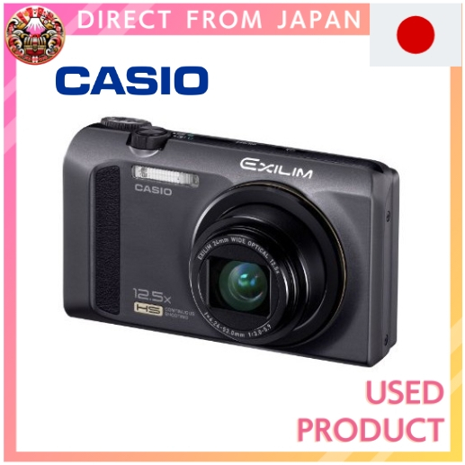 【Used】CASIO digital camera EXILIM Black EX-ZR100BK【Direct from Japan】