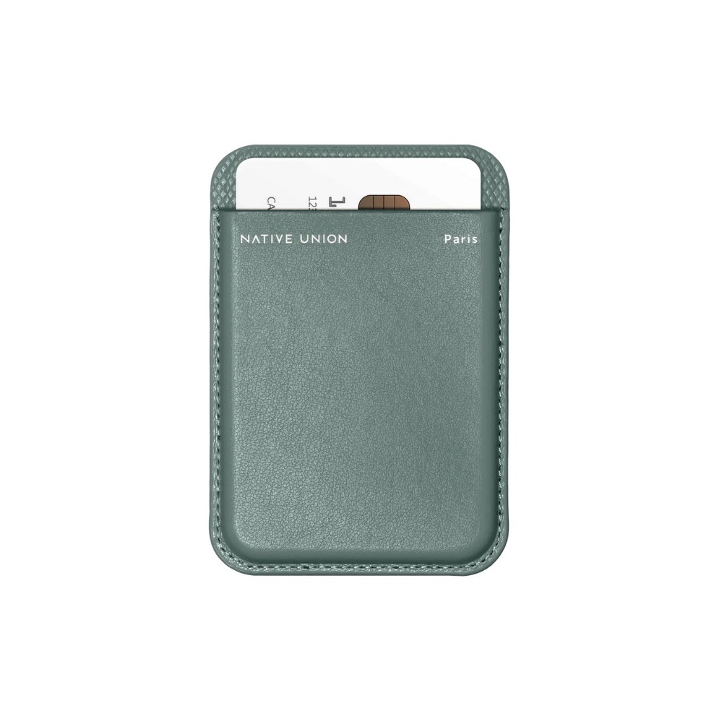 กระเป๋าใส่บัตร Native Union Classic Card Wallet - Black/ Kraft/ Slate Green