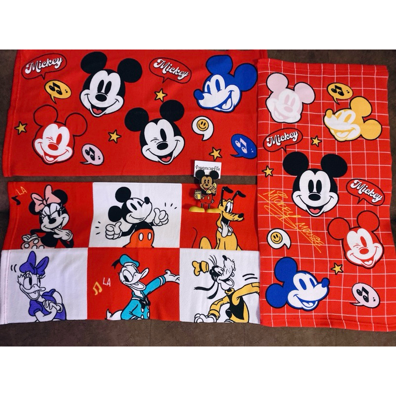 ผ้าเช็ดผมลายมิกกี้เมาส์ งานป้ายDisney