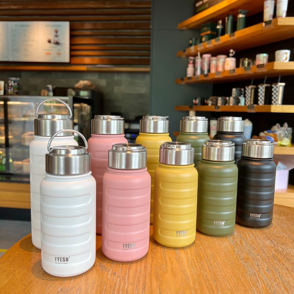 กระบอกน้ำมินิ แบบพกพาเก็บอุณหภูมิ 270ml และ 360ml มีหูหิ้วเล็กกะทัดรัด พกพกสะดวก