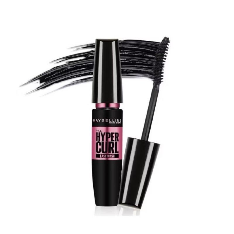 เมย์เบลลีน (ฝาสีดำ) มาสคาร่า วอลลุ่ม เอ็กซ์เพรส ไฮเปอร์เคิร์ล 9.2 มล. MAYBELLINE HYPERCURL VOLUM EXPRESS