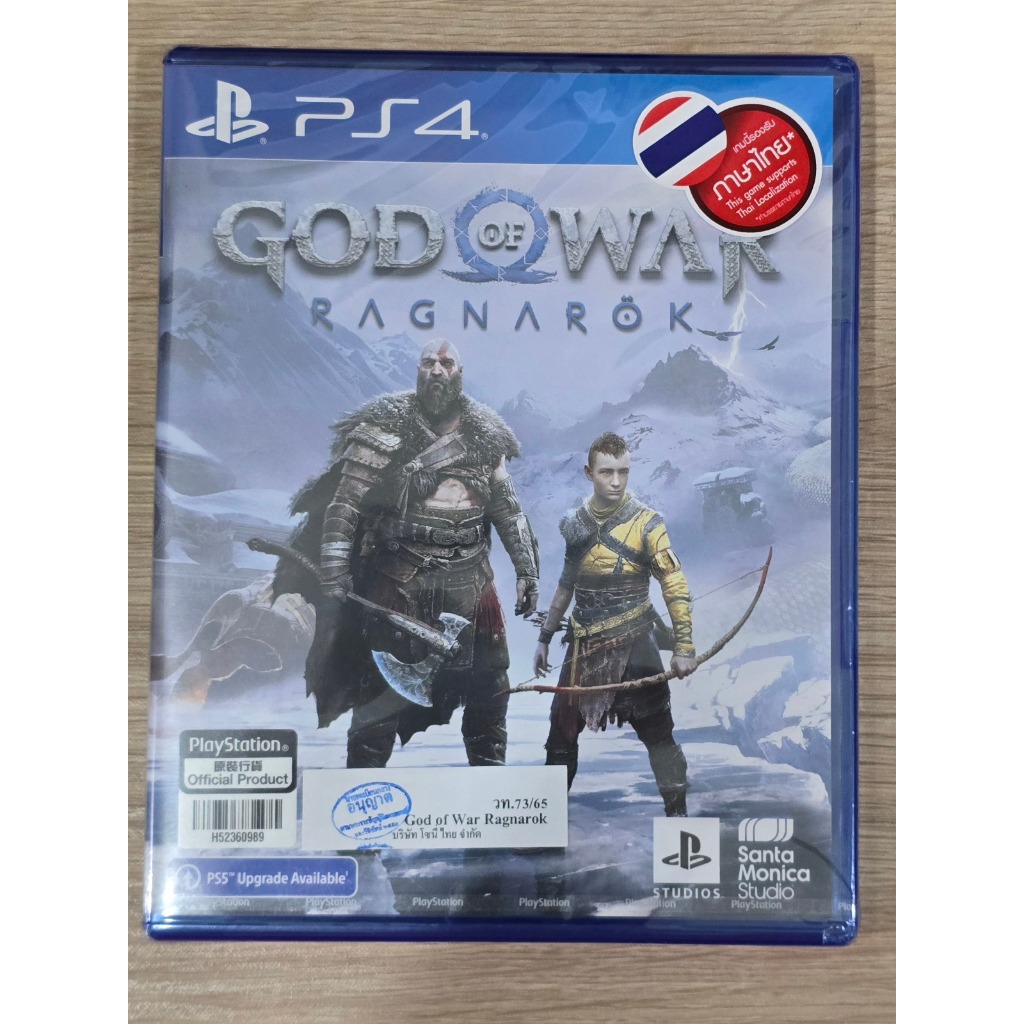 PS4 God of war Ragnarok มือ1 Z3(ASIA) รองรับภาษาไทย