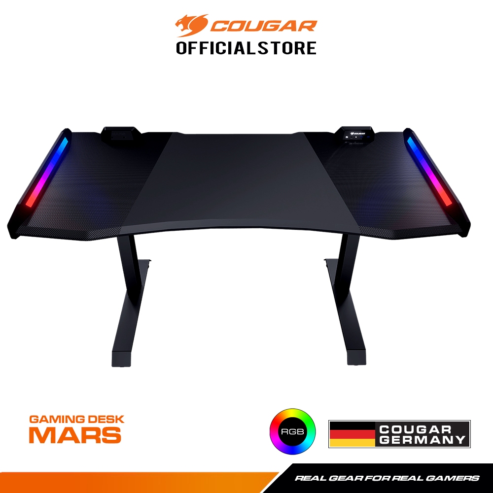 COUGAR MARS : Gaming Desk โต๊ะเกมมิ่ง รับประกัน 1 ปี