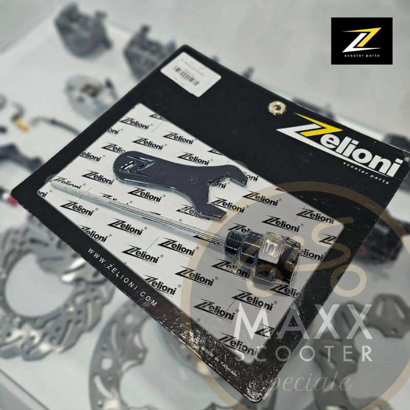 [Zelioni] ก้านวัดระดับน้ำมันเครื่อง Zelioni แท้ สีดำ สำหรับ Vespa 3V และ I-get