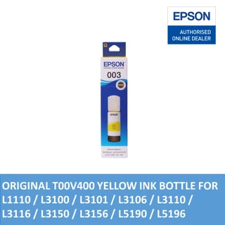 EPSON 003 หมึกแท้ 100% 4 สี BK, C, M, Y แบบแยกสี ของแท้100% !!พร้อมส่งทุกชิ้น(กล่องสี)
