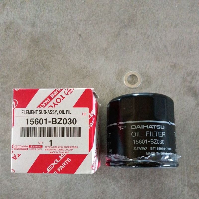 กรองน้ำมันเครื่องโตโยต้ายาริสนิวเอทีฟ,เวลอซ 15601-BZ030แท้ศูนย์ ปี23-25