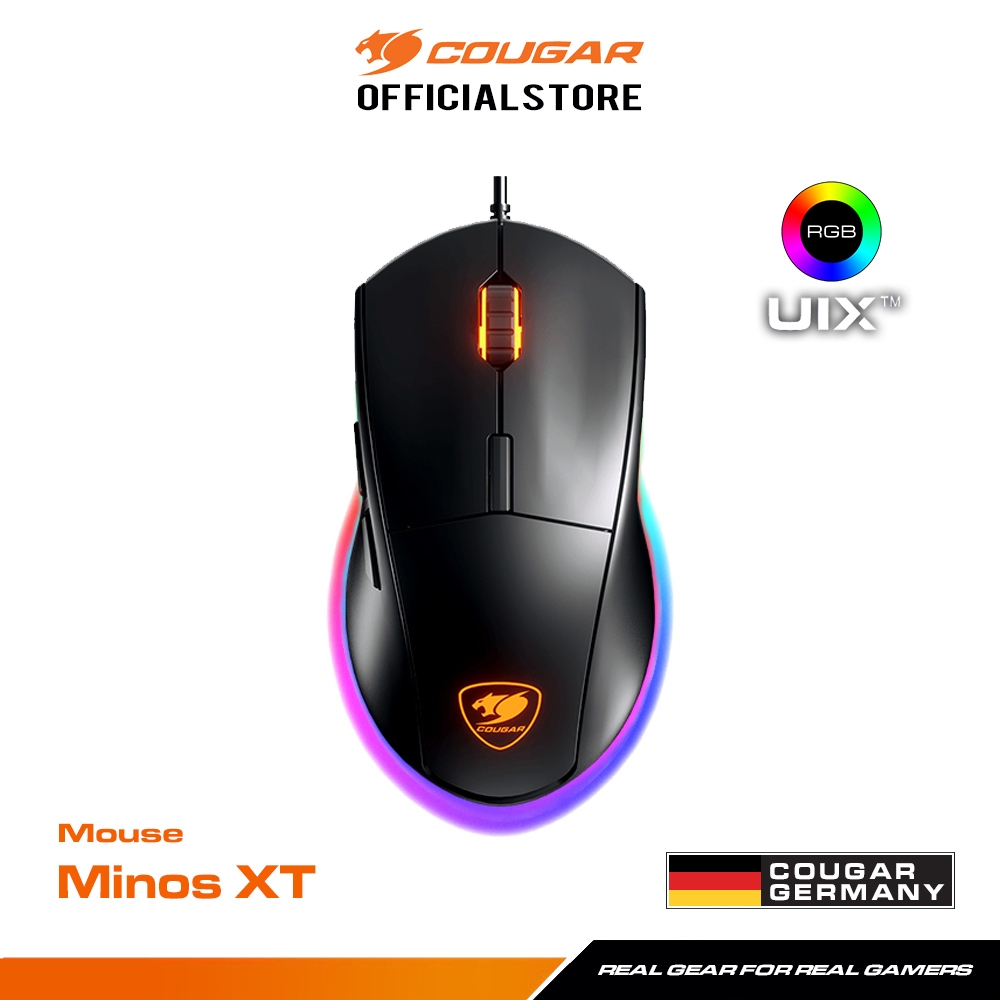 COUGAR Minos XT : Gaming Mouse เมาส์เกมมิ่ง มีไฟ รับประกัน 1 ปี