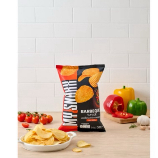 My snaxx มันฝรั่งแผ่นหยัก