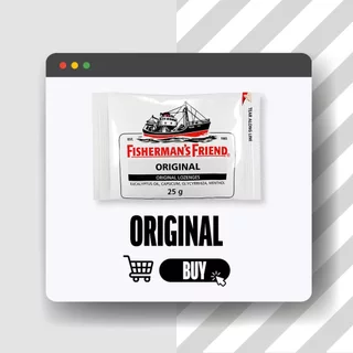Fisherman's Friend Sugar Free ฟิชเชอร์แมน เฟรนด์ สูตรไม่มีน้ำตาล #L1