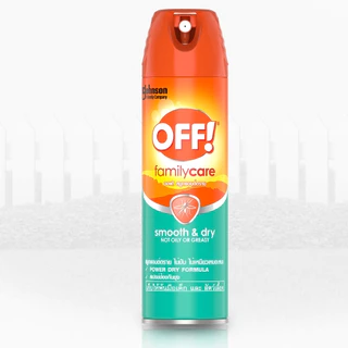 OFF Active Spray ออฟ แอคทีฟ สเปรย์กันยุง กันยุง FAMILYCARE SMOOTH&DRY ขนาด 113/170 ml.