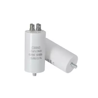 ึคาปาซิเตอร์ แคปสตาร์ท CBB60 4ขา แบบเสียบ 4uF-60uF 450V สำหรับปั้มน้ำ ปั้มลม มอเตอร์ capacitor