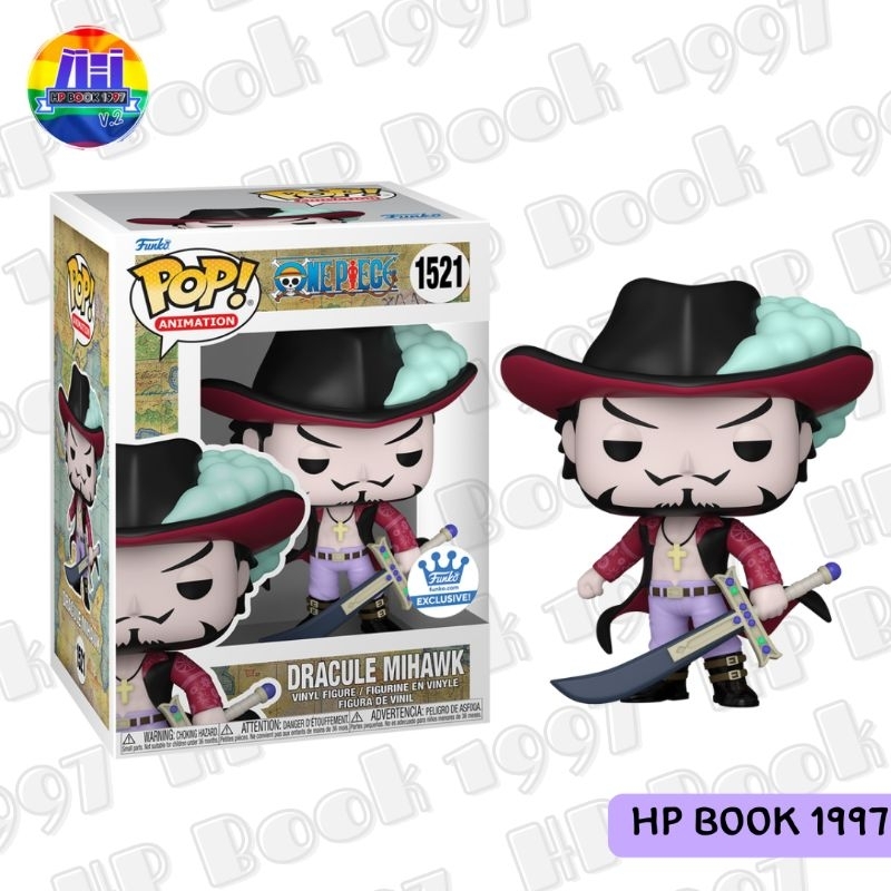 Funko Pop One Piece - Dracule Mihawk - Funko Exclusive #1521 : วันพีช - มิฮอคว์ - โมเดล/ตุ๊กตา/ของสะ