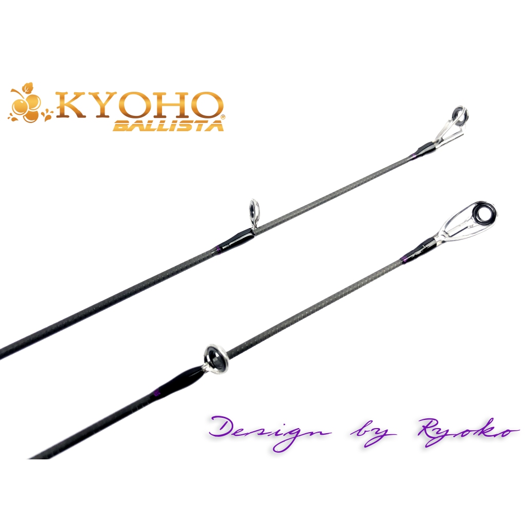 คันตีเหยื่อปลอม BALLISTA KYOHO  เป็นคัน 2 ท่อน ต่อกลาง ด้ามพุดเดิ้ล Reelseat ทั้ง เบทและสปิน - รูปที่ 5