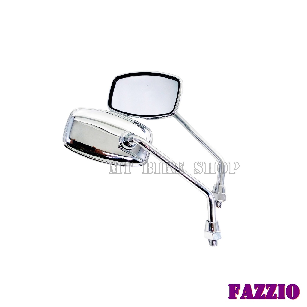 กระจกแต่งย่อ สำหรับ FAZZIO (ทรงเหลี่ยม)
