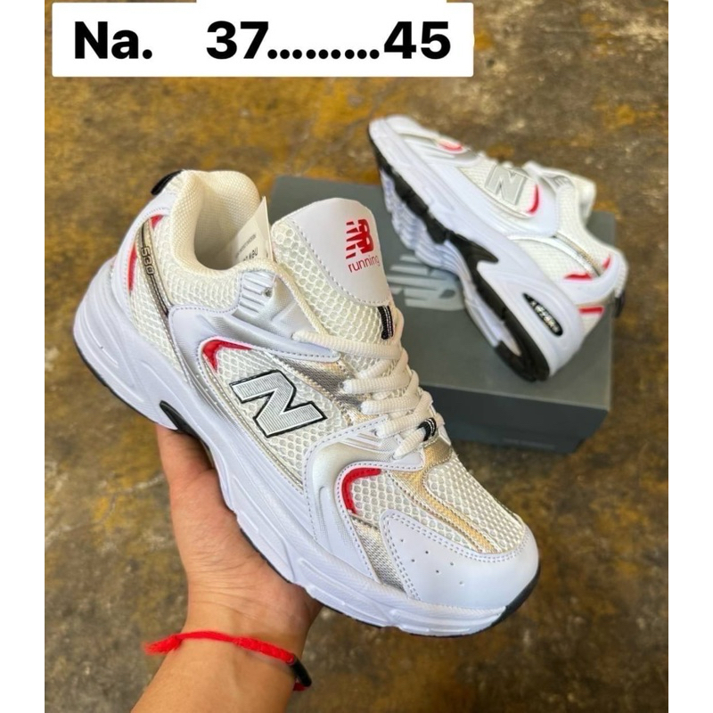 รองเท้าผ้าใบพร้อมส่งหญิง และผู้ชาย เบาสบายรองเท้าใส่วิ่ง530