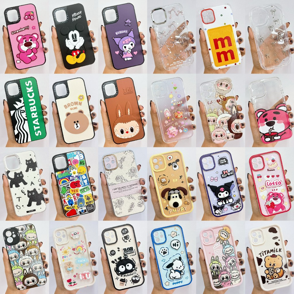มาใหม่ เคส For iPhone 11 12 ลายการ์ตูน น่ารัก สำหรับ 11 12 ไอโฟน 11 case สำหรับ i11 12