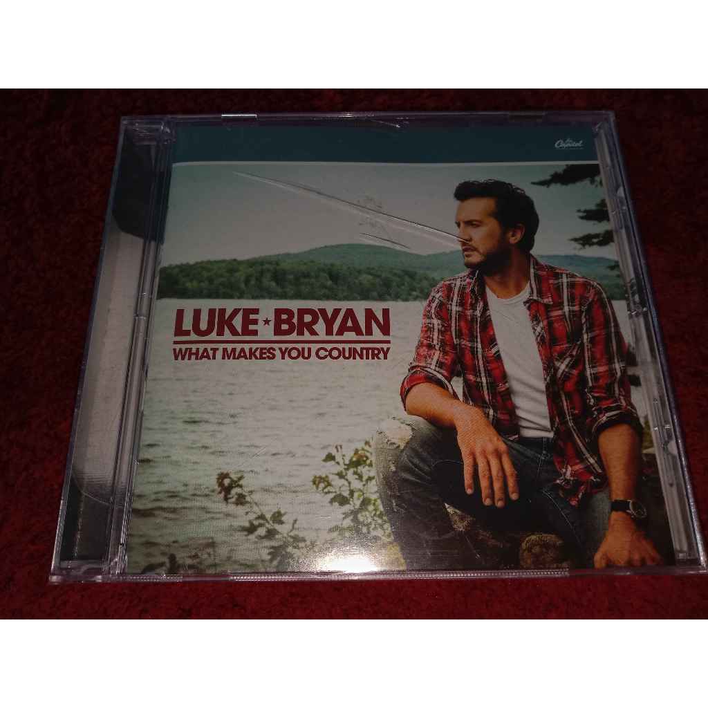 CD แผ่นซีดีเพลงสากล Luke Bryan – What Makes You Country สินค้าสภาพตามรูปปก