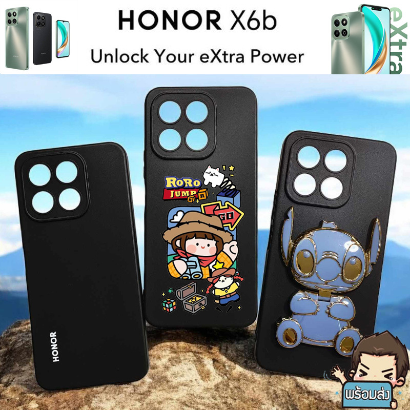 **ส่งเร็วส่งจากไทย** เคส TPU ยางกันรอยเลนส์กล้อง ( คละลาย) สำหรับ Honor X6b