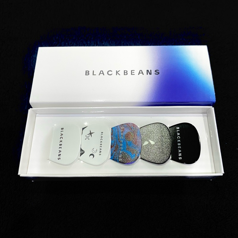 Blackbeans - ปิ๊กกีต้าร์ Blackbeans Guitar Pick (Set)