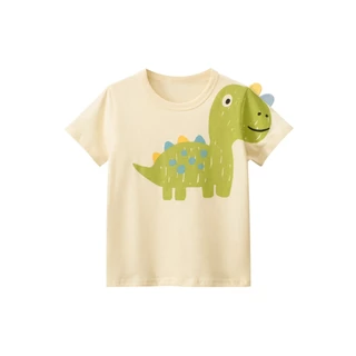 เสื้อยืดเด็กผู้ชาย Size 100-140cm เนื้อผ้า Cotton สกรีนลายชัด สวยตรงปก ผ้ายืดใส่สบาย ไม่ร้อน (ร้านไทย จัดส่งของทุกวัน)