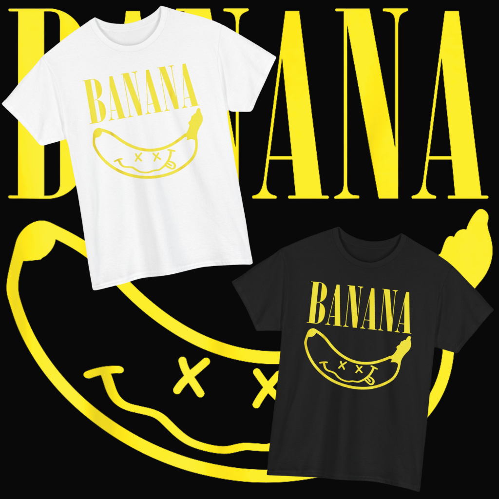 เสื้อยืด Banana (Cotton 100%) ⚠️ระวังร้านปลอม⚠️