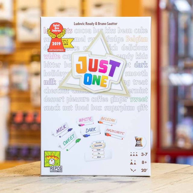 Just One Party Game (White Box) | Cooperative Board Game for Adults and Kids