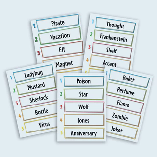 Just One Party Game (White Box) | Cooperative Board Game for Adults and Kids