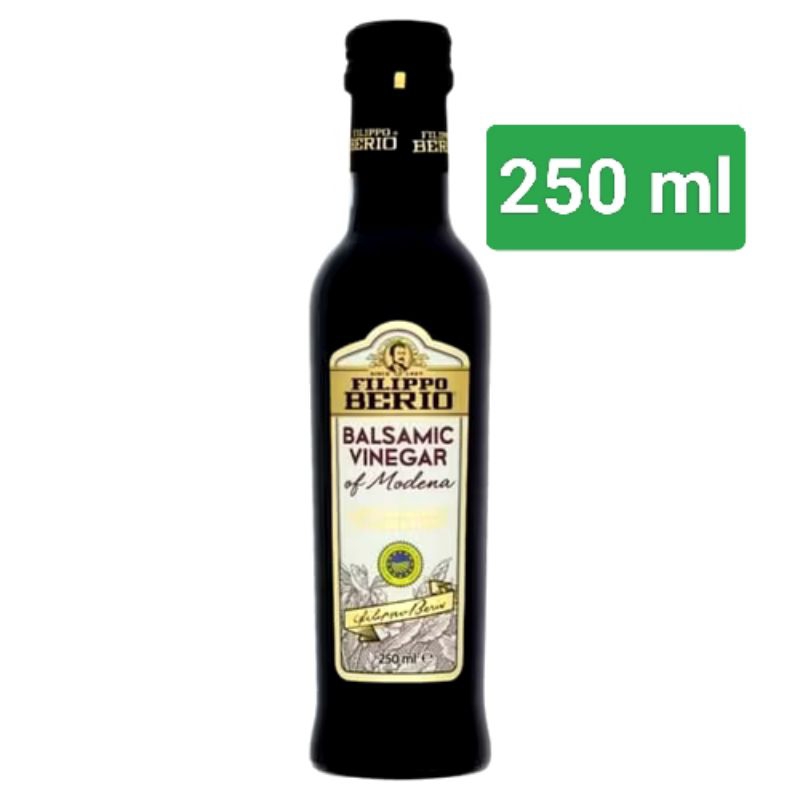 ฟิลิปโปเบอร์ริโอ บัลซามิค วิเนการ์ filippo berio balsamic vinegar of modena 250ml ฉลากมีตำหนิ