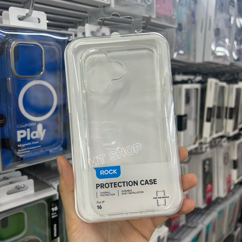 ROCK Case เคสสำหรับ iPhone รุ่นใหม่ล่าสุด พร้อมส่ง iPhone 16 16Pro 16Plus 16ProMax 15 15Pro 15Plus 15ProMax เคสกันกล้อง