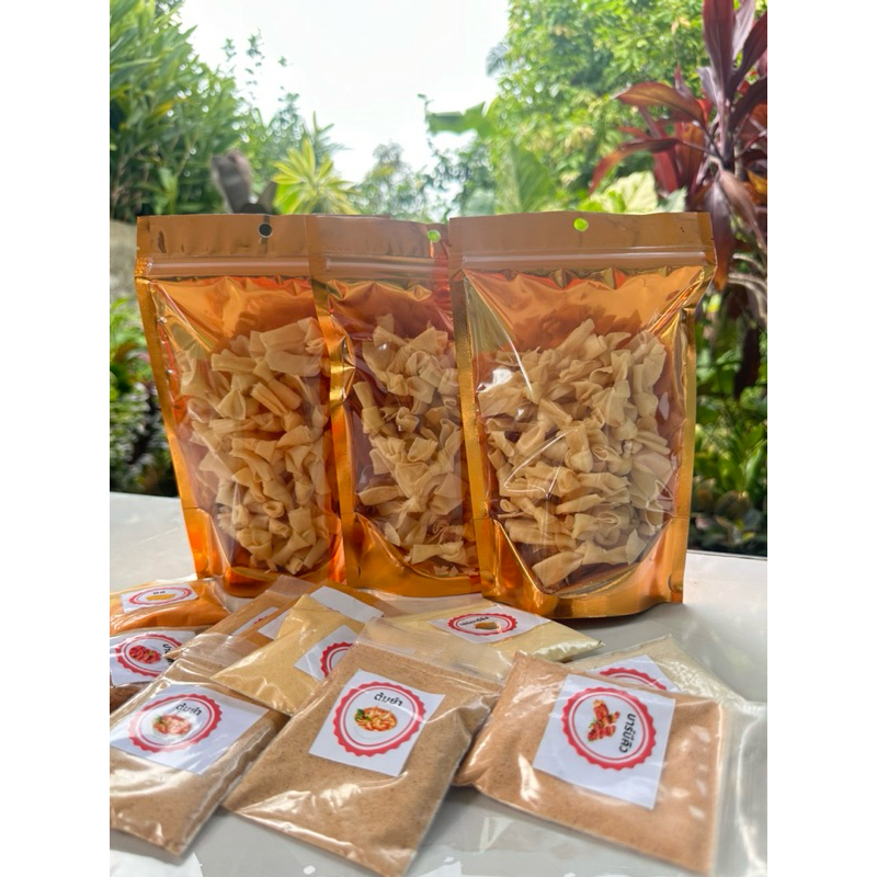 ขนมผูกรักคลุกผงเขย่า กรอบ มันส์ อร่อย 100 กรัม