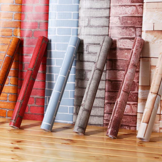 45 ซม.x10 เมตร wallpaper วอลเปเปอร์ สติ๊กเกอร์ติดผนัง มีกาวในตัว ติดเองได้ มีหลายสไตล์ให้เลือก